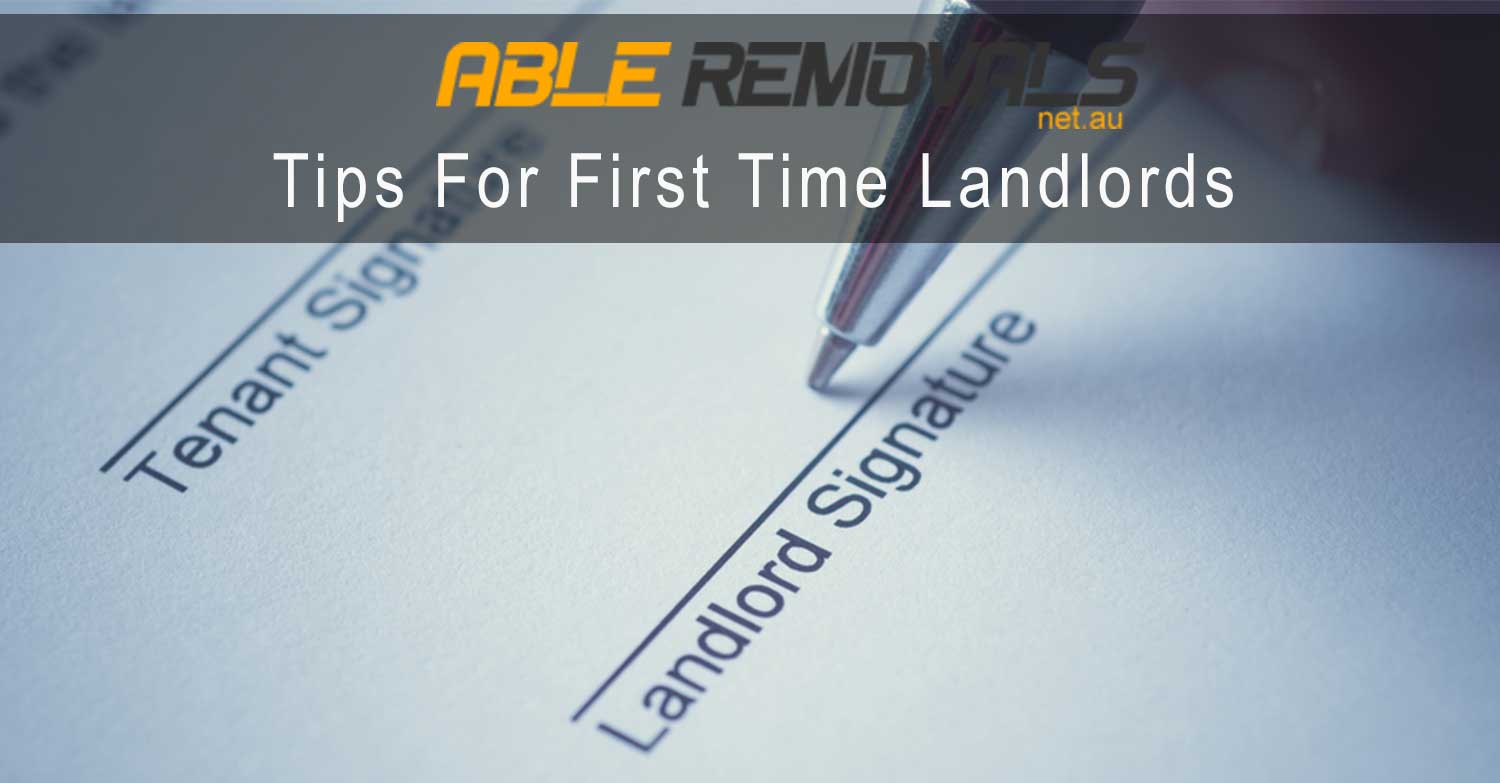 Tips For First Time Landlords